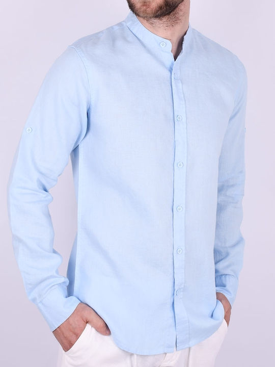 Дълъг ръкав Риза Light Blue