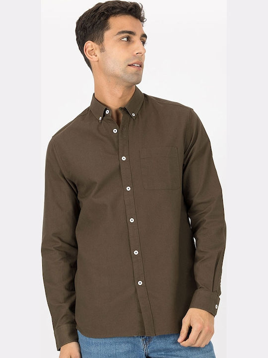Long-sleeved Shirt Khaki