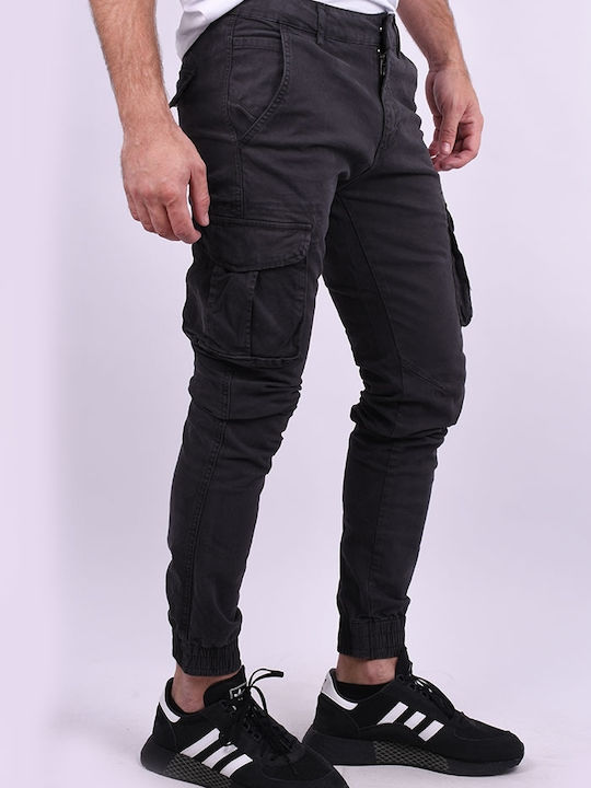 Trousers Cargo in Slim Fit Gray