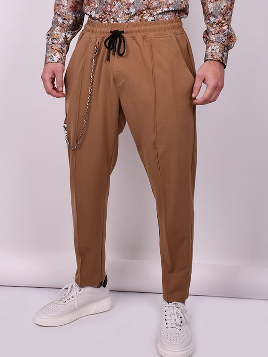 Παντελόνι Chino σε Slim Εφαρμογή Κάμελ