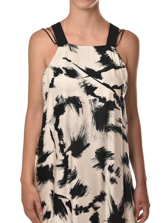 Eaters Maxi Φόρεμα Black/white