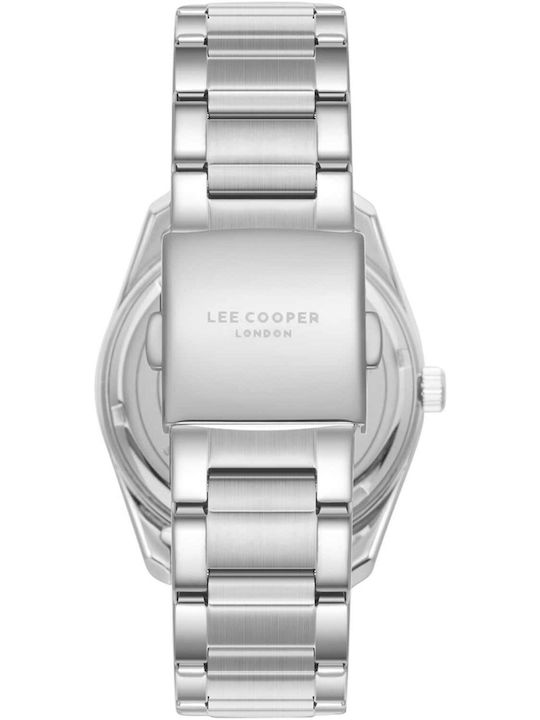 Lee Cooper Men's Bracelet Watch with Silver Metal Bracelet
