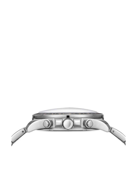 Lee Cooper Bracelet Men's Watch Battery with Silver Metal Bracelet
