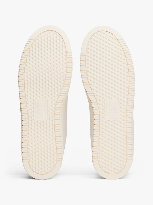 Флатформи Sneakers Εκρού Λεοπαρ