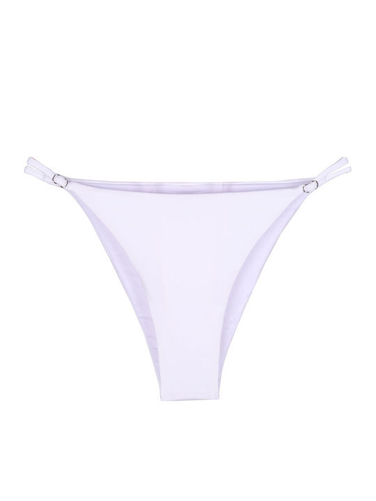 Set Bikini Dreieck Weiß