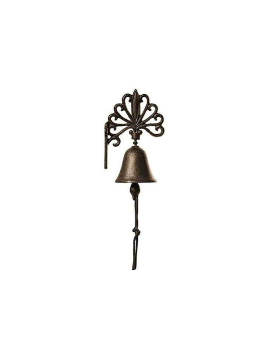 Brown Wall Decor Made of Metal 17x7.5x10.5cm 2 Pieces