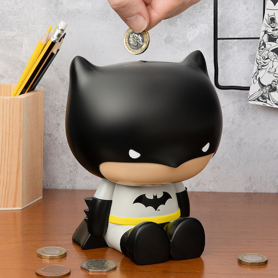 Dc Comics Детски Копилка Пластмасов Черен