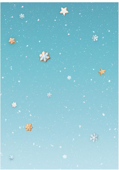 Set 8 Hârtie de Orez Decupaj Stamperia 10.5×14.8cm Candy Christmas