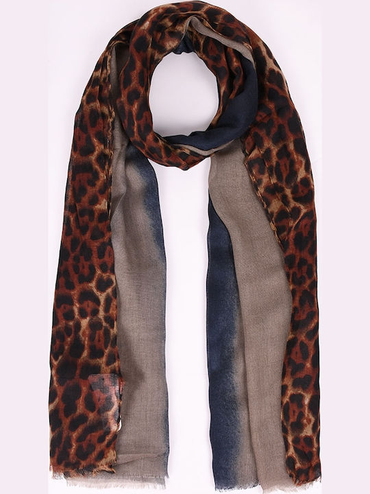 T & D Women's Scarf Blue