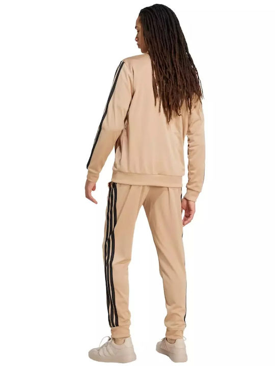 adidas 3-Stripes Σετ Φόρμας Μπεζ