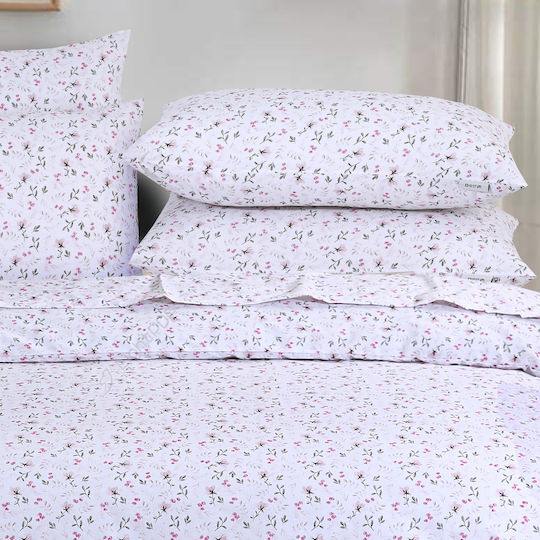 Casa Colori Σετ с корица за плик Розов 50x70см CCSM5070E-ANEMONE