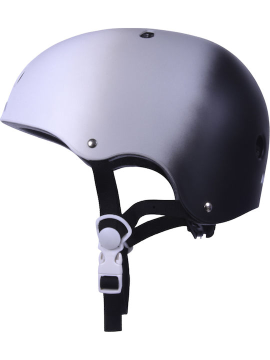 Athlopaidia Kids' City Bike Helmet White/Grey/Black