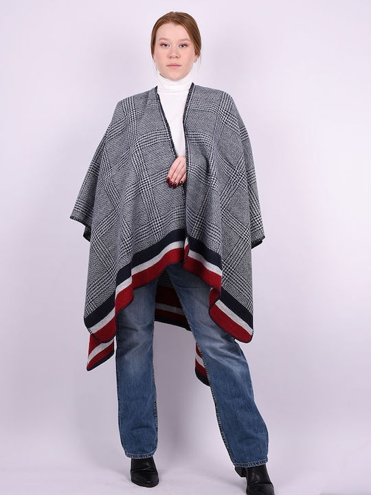 T & D Plajă Poncho Albastru