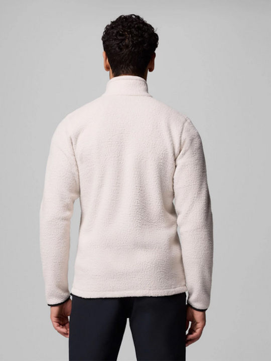 Ridge Men's Fleece Cardigan Beige