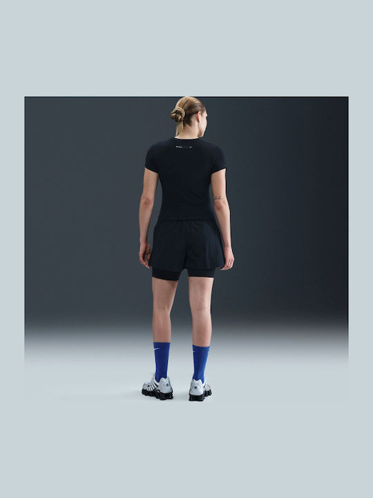 Sportswear Damen T-Shirt Schwarz
