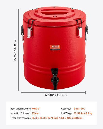 Vevor Dispenser Hot & Cold Beverages