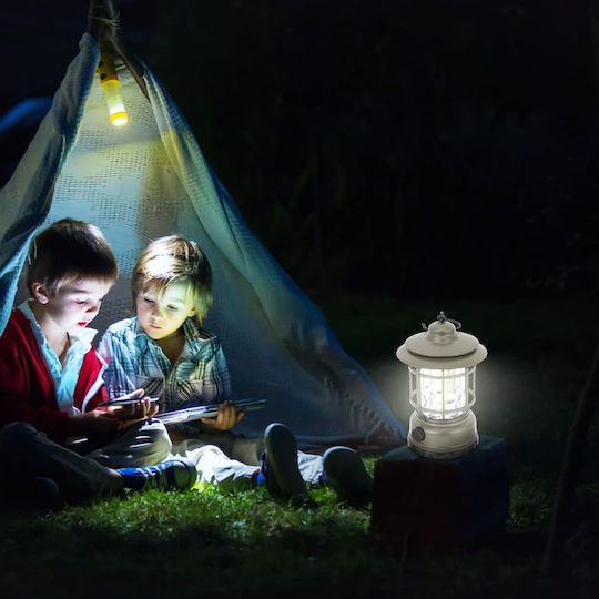 Lampa Φανάρι Led Επαναφορτιζόμενο για Camping 800lm 10W