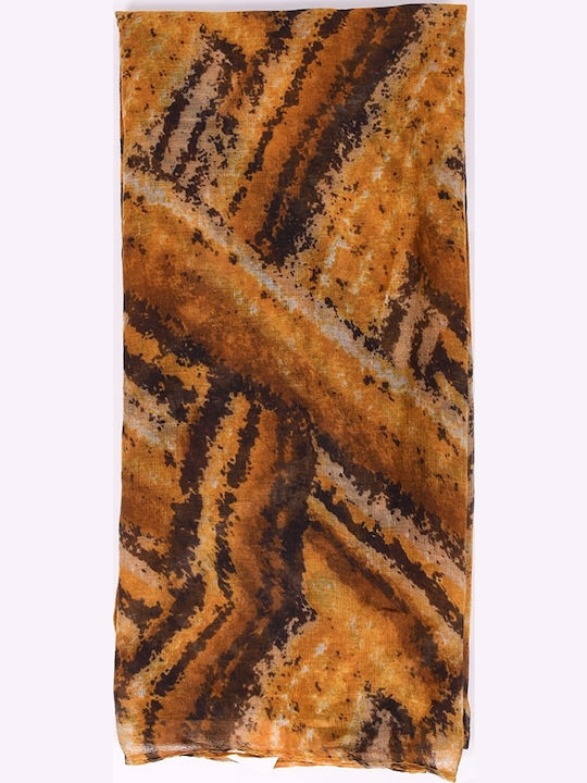 T & D Women's Scarf Ochre