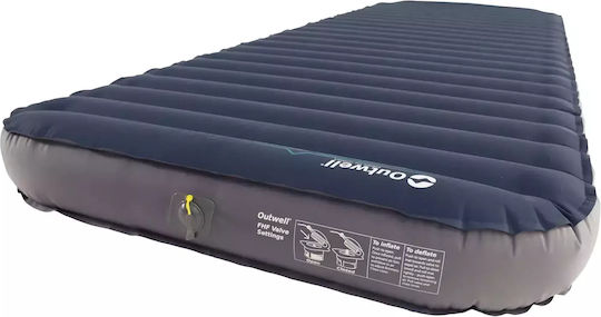 Outwell Ημίδιπλο Υπόστρωμα Camping Πάχους 12cm Μπλε