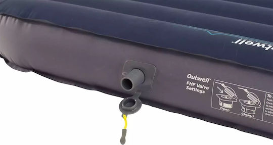 Outwell Ημίδιπλο Υπόστρωμα Camping Πάχους 12cm Μπλε