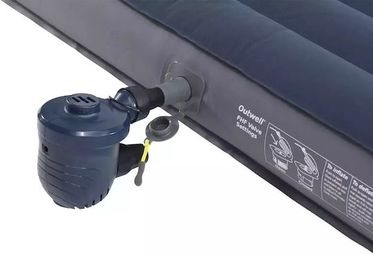 Outwell Ημίδιπλο Υπόστρωμα Camping Πάχους 12cm Μπλε