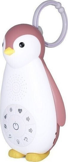 Zazu Sleep Toy Zoe The Penguin with White Noise and Light for 0++ Months