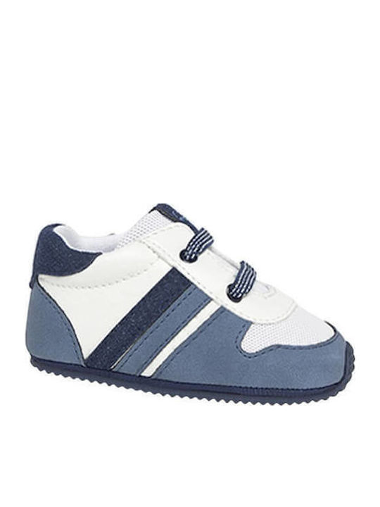 Mayoral Baby Slippers White