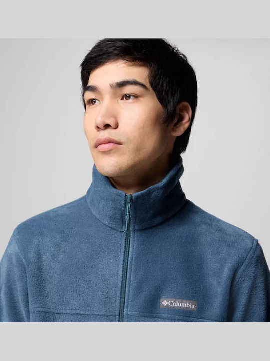Steens Mountain Full Ανδρική Ζακέτα Fleece Μπλε
