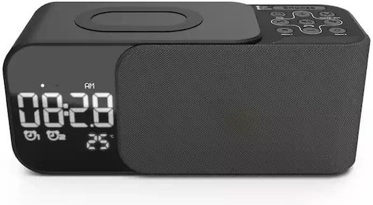 Ceas De Masă Digital Cu Ceas Deșteptător Radio Și Încărcare Wireless
