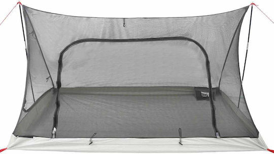 vidaXL Summer Camping Tent Black 220x128x110cm