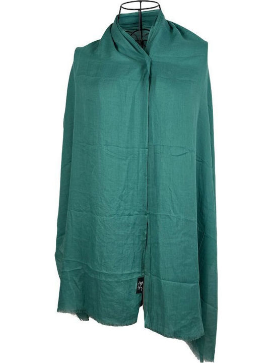 Women's Silk Scarf Green