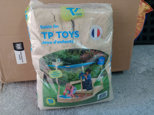 Zertifizierter Sand für Sandkästen, 45 kg Beige