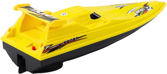 Lean Toys Motorboat Όχημα Παιχνίδι Παραλίας Κίτρινο