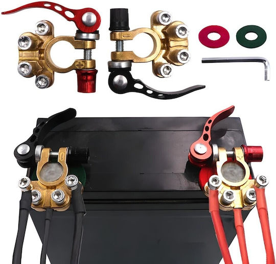 Batteriepolklemmen 6V 12V 24V Set