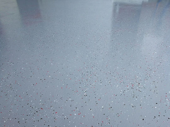 Decorative Floor Flakes Scattering On Painted Surface 0.5 Kg Brown