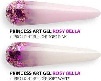 Princess Art Gel Rosy Bella 10g Διακοσμήσεις Νυχιών