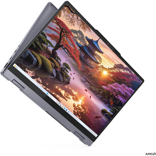 Lenovo IdeaPad 5 2in1 14AKP10 14" OLED FHD+ Touchscreen (Ryzen AI 300 Series-7 350/16GB/1TB SSD/W11 Home) Luna Grey (GR Keyboard)