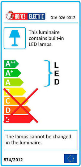 Lumină de suprafață LED Arina-12 12W 840lm Alb Iluminare 4200K