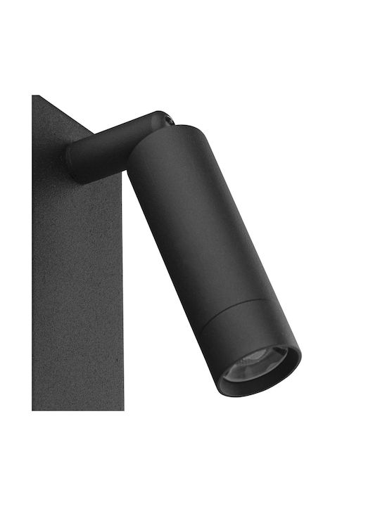 TK Lighting Enzo Single Spot in Black Color