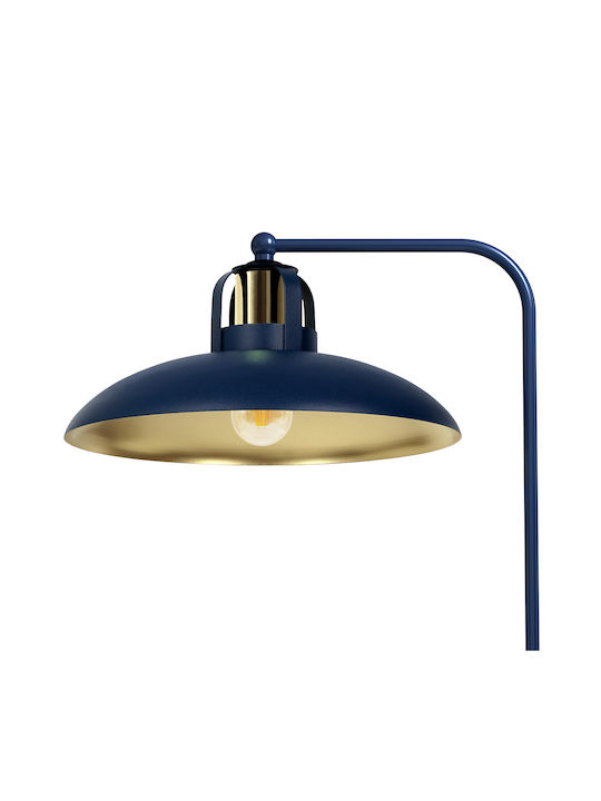 Eko Light Lustră Decorativă cu Soclu pentru Bec E27 Albastru