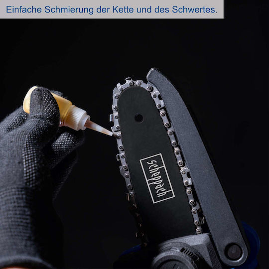 Scheppach Battery Chainsaw Solo 20V 1.03kg
