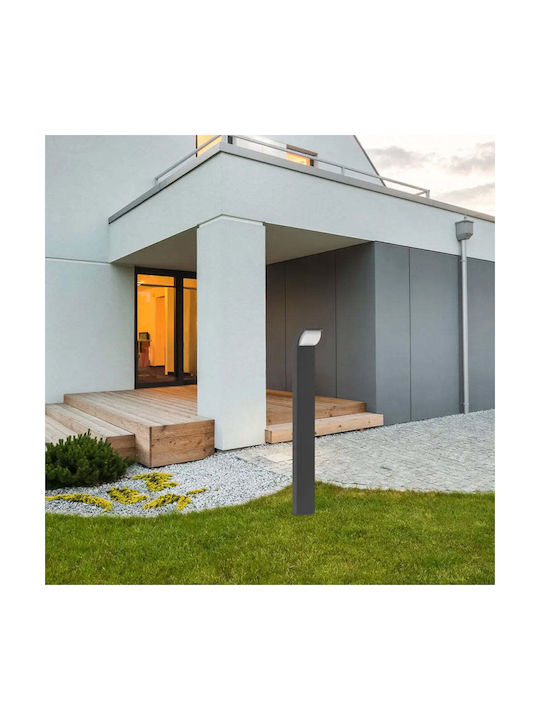Rabalux Hongkong Φωτιστικό Κολωνάκι LED Εξωτερικού Χώρου 9W με Θερμό Λευκό Φως IP65 Μαύρο
