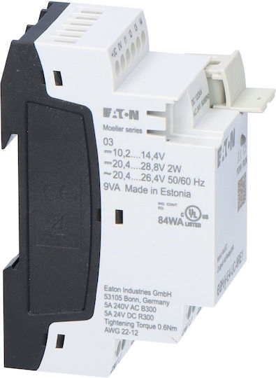Eaton Phase Relay 5A with Voltage 24V