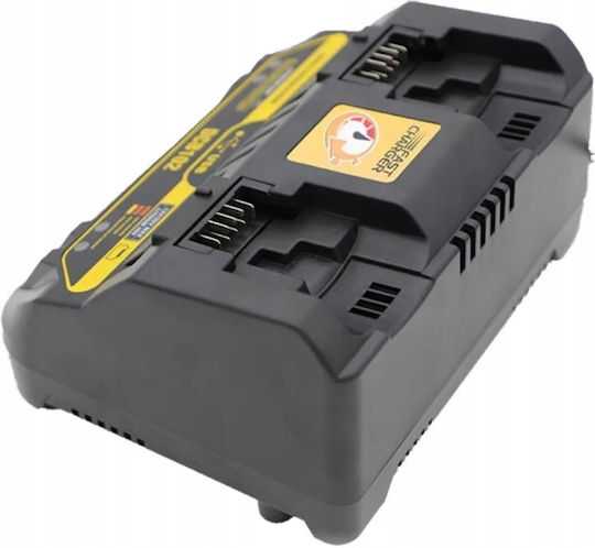 Powermax Dcb102 Dualcharge Pro – Dual Battery Charger Dewalt 10.8V–20V 2xUSB 5V Replacement Compatible Dcb120 Dcb204 Dcb182