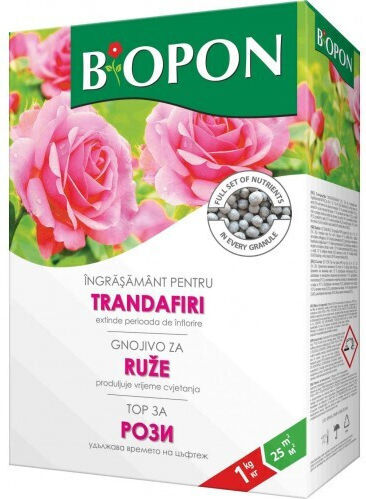 Bros Bio Granular Dünger Stickstoff, Phosphor, Kalium für Rosen 1kg