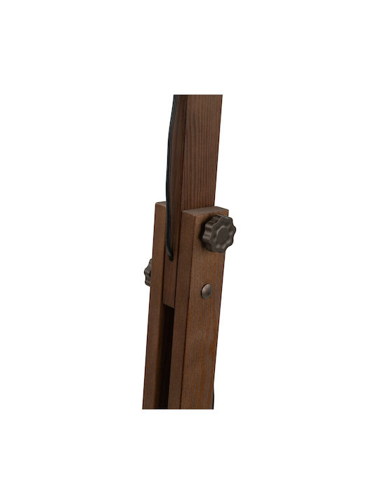 TK Lighting Oslo Floor Lamp H180xW80cm. with Socket for Bulb E27 Brown
