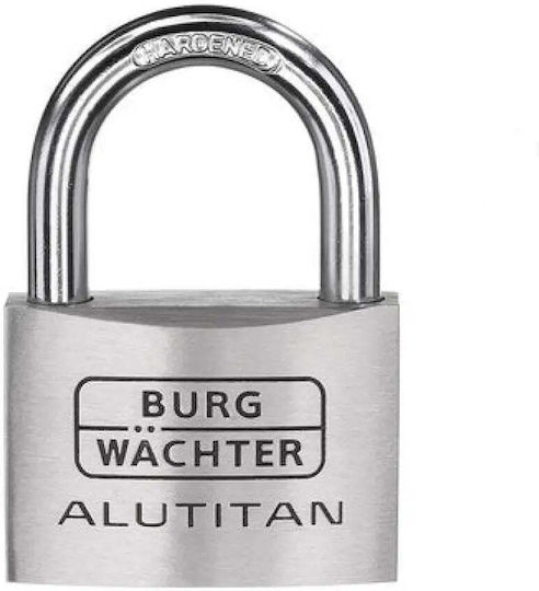 Burg Wachter Αλουμινένιο Λουκέτο Πέταλο με Κλειδί 40mm