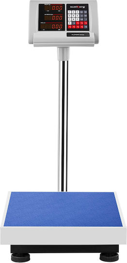 Warehouse Platform Scale 40x50cm Power Supply + Battery 150kg 10g
