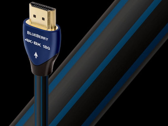 Audioquest Blueberry HDMI 2.0 Premium High Speed 4K 60Hz HDR Cable HDMI Male - HDMI Male 1m Black