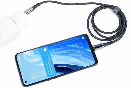 Troika Regular Cablu USB la Type-C cu mai multe porturi Negru 1m (CBL10)